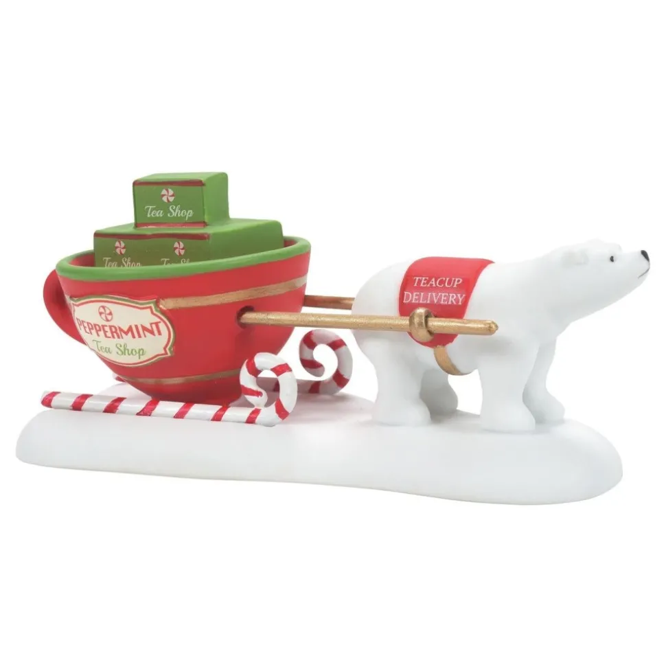 Npv, Teacup Delivery Service, 6011407, North Pole Village
