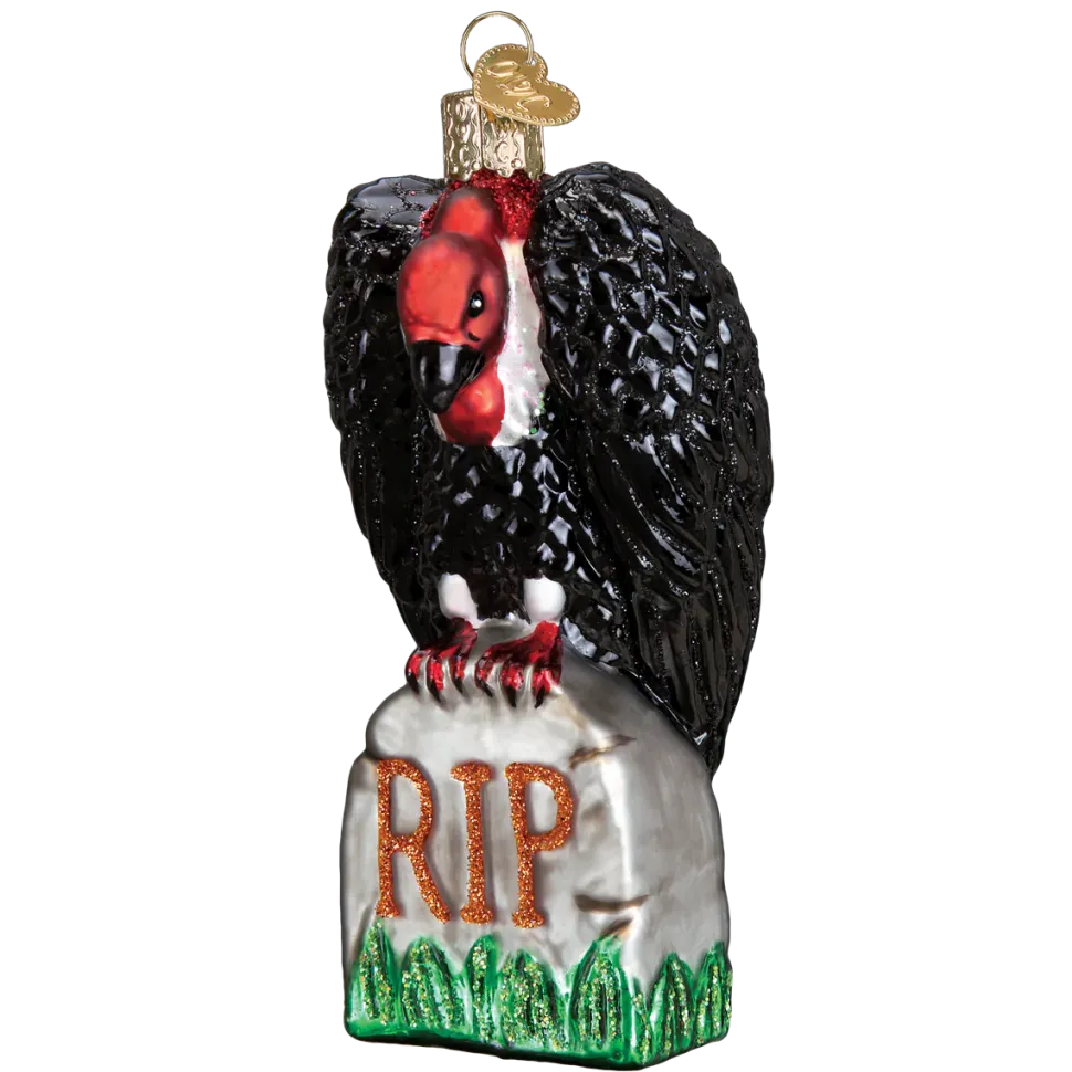 Owc Halloween Vulture Ornament, 26082