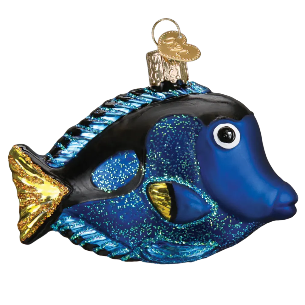 Owc Pacific Blue Tang Ornament, 12504