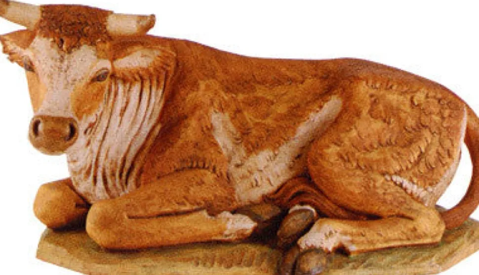 Ox Seated 50", Fontanini, 52334