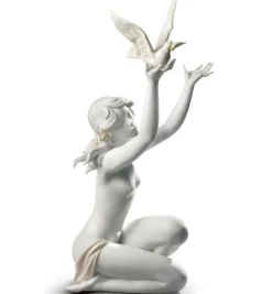 Peace Offering, Lady With Dove