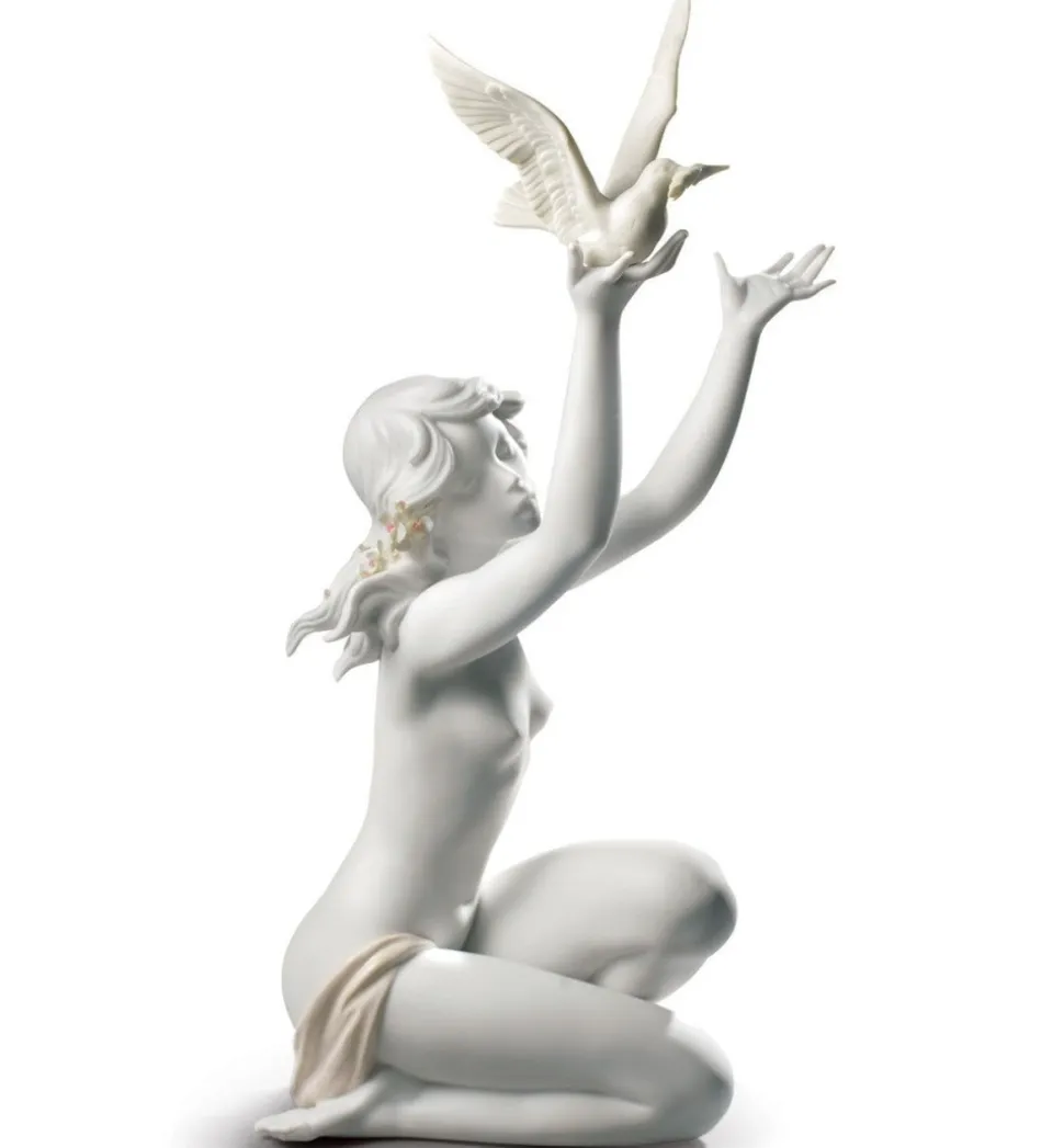 Peace Offering, Lady With Dove