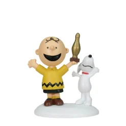 Peanuts, Charlie Brown Breaks 100, 6009841, Peanuts Village