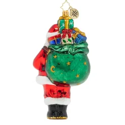 Radko Carrying A Heavy Load Ornament, 1020049, Christopher Radko