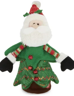 Santa Face Tree Spins And Sings , D2941, Kurt Adler