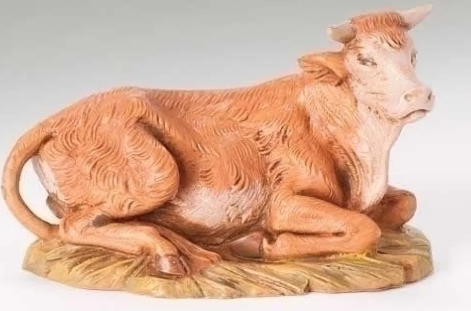 Seated Ox 5", Fontanini, 54016