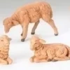 Sheep Nativity Figs 5Pc St 5", Fontanini, 52539