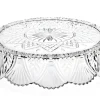 Shell Crystal Cake Plateau