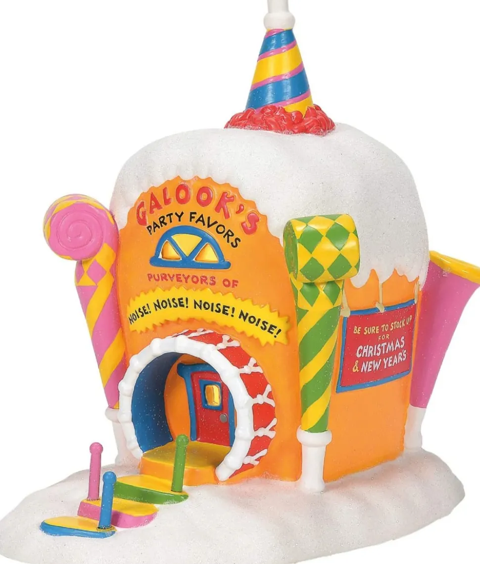 Suess, Galooks Party Favors, 6001206, Department 56, The Grinch