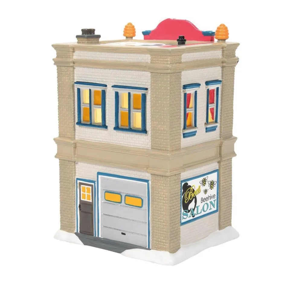 Sv, Bea's Beehive Salon, 6009714, Snow Village