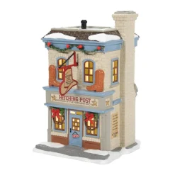 Sv, Hitching Post, 6007624, Snow Village