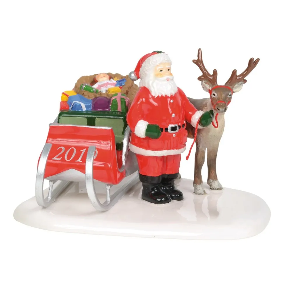 Sv, Santa Comes To Town, 2019, 6003152, The Original Snow Village