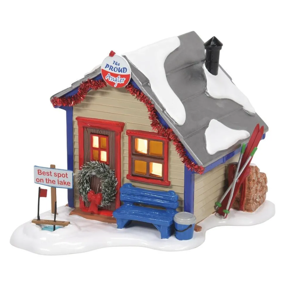 Sv, The Proud Angler, 6009704, Snow Village