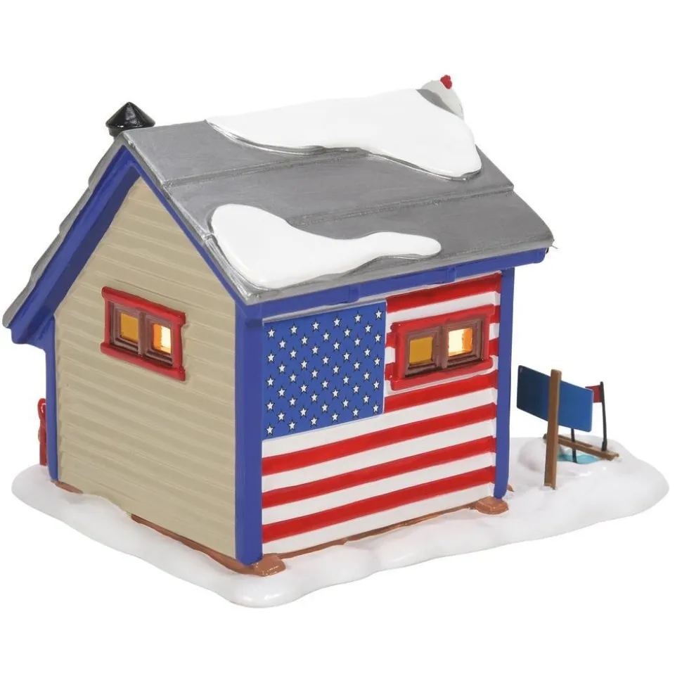 Sv, The Proud Angler, 6009704, Snow Village