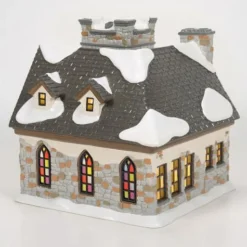 Sv, Woodlands Family Church. 6007622, Snow Village