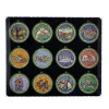 Twelve Days Of Christmas Disk Ornaments, 12-Piece Set, D3228, Kurt Adler