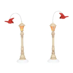 Va, Cardinal Street Lights, 6005534, Department 56
