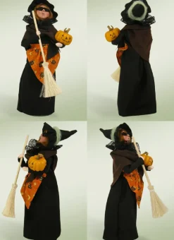 Witch With Broom, Byers Choice, 7151